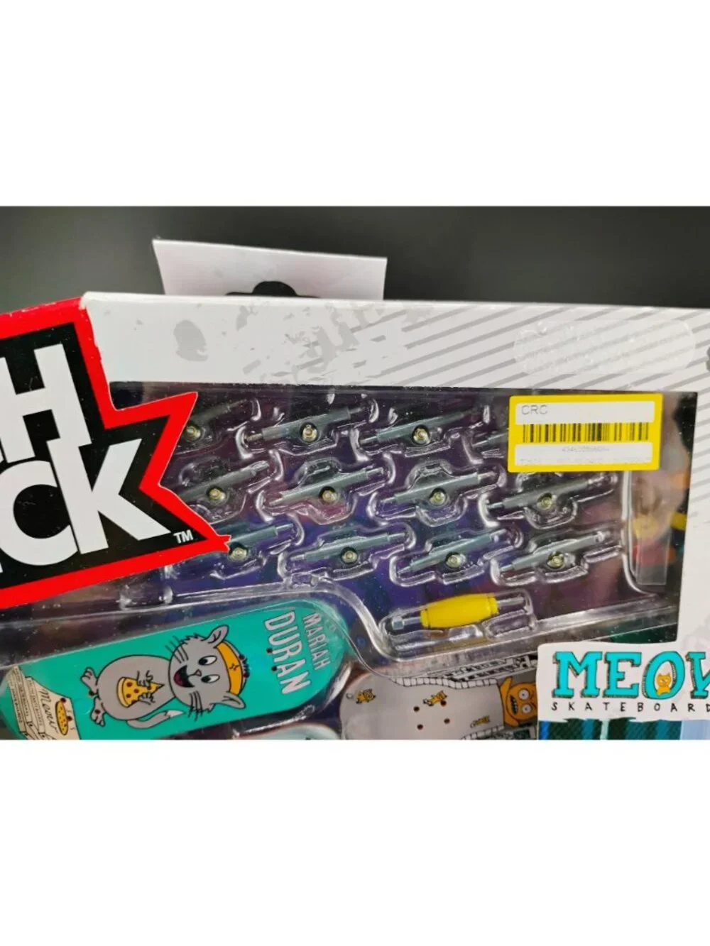 Tech Deck Meow Power Pack Fingerboards Set 7 Boards Mariah Duran